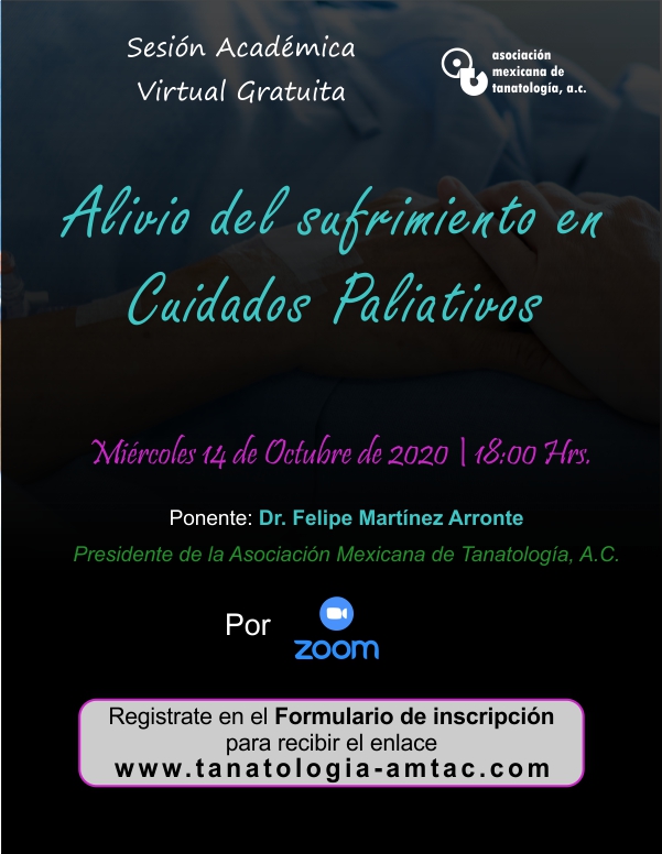 Alivio del sufrimiento en Cuidados Paliativos