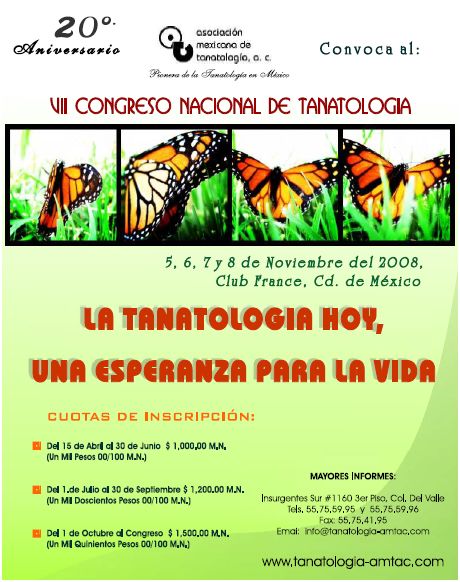 VII Congreso Nacional de Tanatología