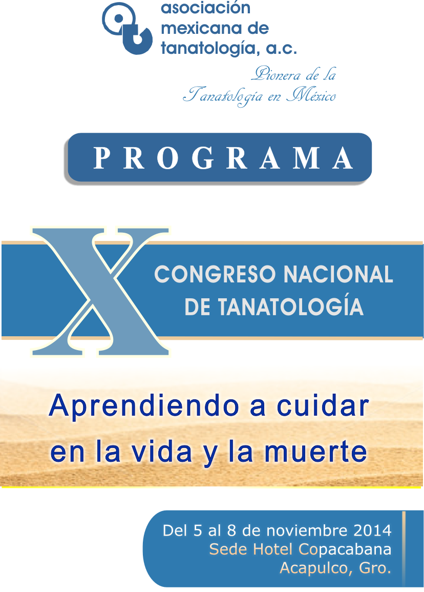 X Congreso Nacional de Tanatología