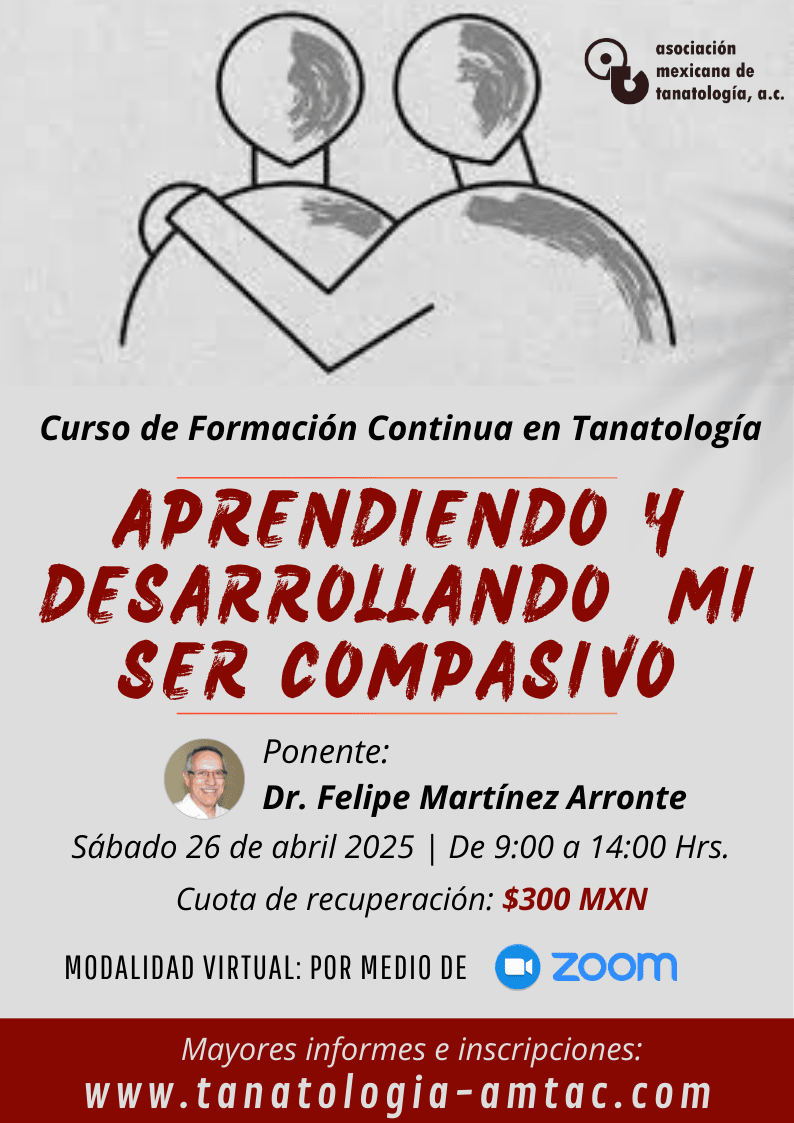 Poster del curso Aprendiendo y desarrollo mi ser Compasivo