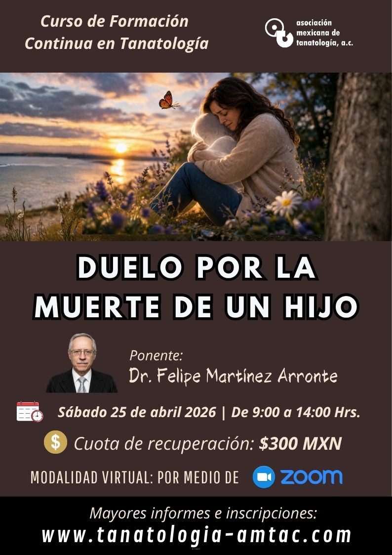 Poster del curso: LA CLARIFICACIÓN DE DUDAS ANTE LA MUERTE INESPERADA Y POR CAUSAS DESCONOCIDAS