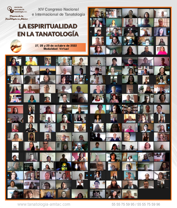 Foto de los asistentes al XIV Congreso Nacional de Tanatología 2022